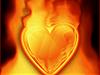 More info about Heart On Fire Screen Saver